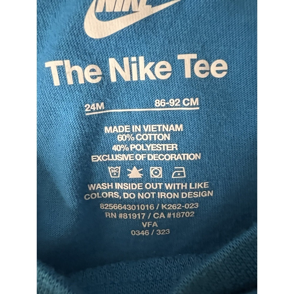 NIKE Baby/Toddler Boys Jogger Set; T-Shirt & Joggers; Size 24 Months - Picture 9 of 9